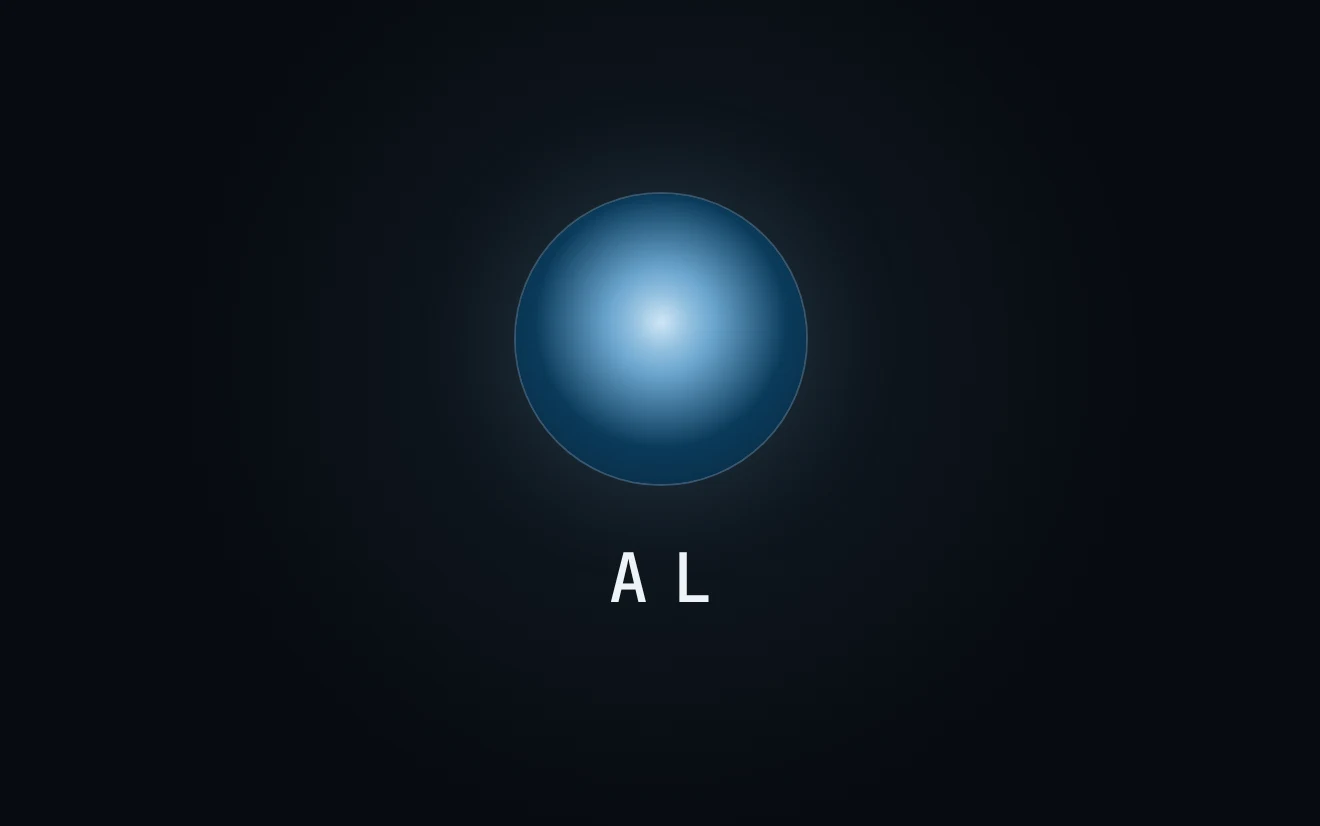 AL, l'assistant du site : son oeil, signe de son identité.